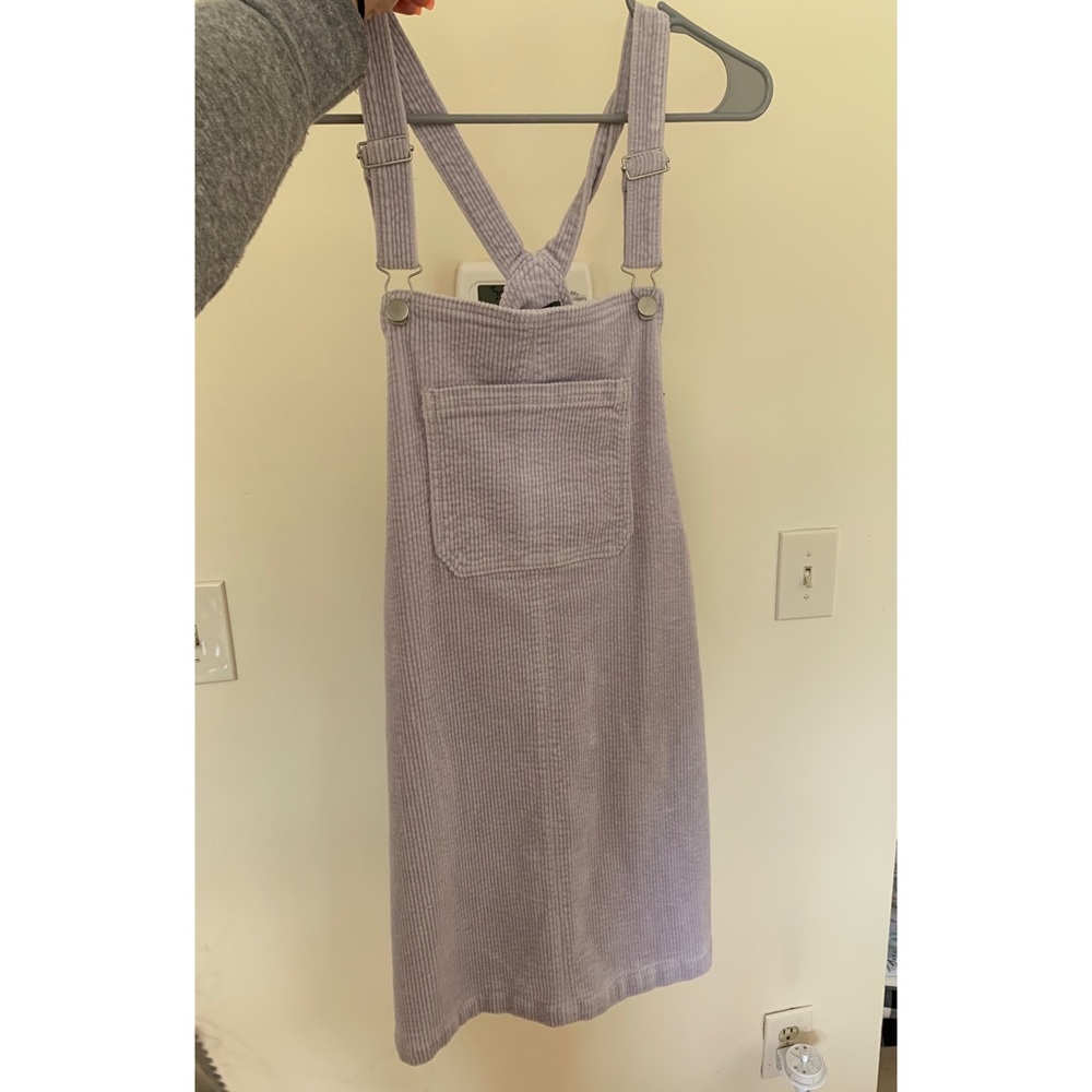 Target purple corduroy dress overalls
